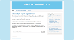 Desktop Screenshot of mygrantadvisor.com