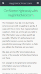 Mobile Screenshot of mygrantadvisor.com